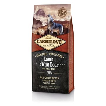 Carnilove Canine Adult Cordero Jabali 12Kg pienso para perros