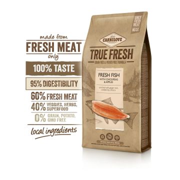 Carnilove Canine Adult True Fresh Pescado 11,4Kg, pienso para perros