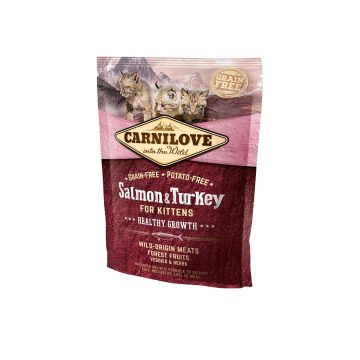 Carnilove Feline Kitten Salmon Pavo 400Gr pienso para gatos
