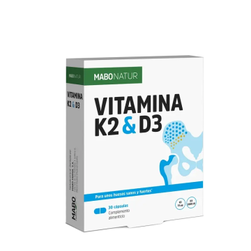 Mabonatur Vitamina K2&D3, 30 caps
