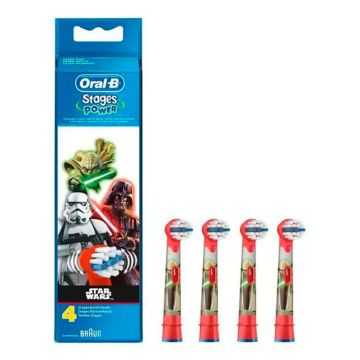 Oral-B Recambio Cepillo Eléctrico Star Wars 4 unidades