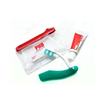 PHB Kit de Viaje Cepillo Dental + Pasta Dentifrica 15 ml