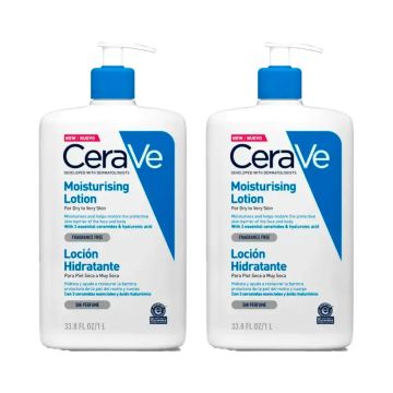 Cerave Duplo Loción Hidratante, 2X1L