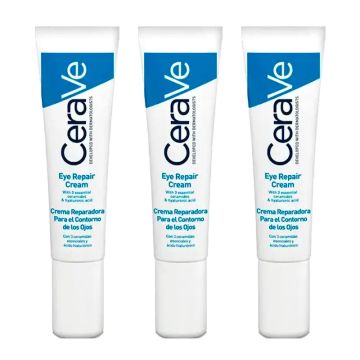 Cerave Triplo Crema Reparadora Contorno De Ojos, 3X14 Ml