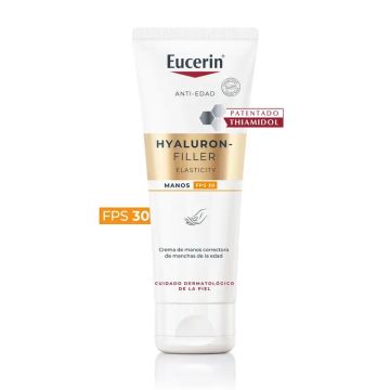 Eucerin Hyaluron Filler Elasticity Crema Manos, 75 ml