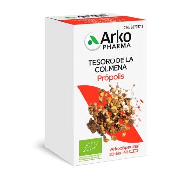 Arkopharma Arkocápsulas Própolis Bio, 40 cápsulas