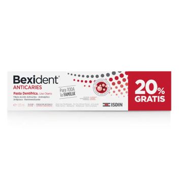 Isdin Bexident Anti Caries Pasta Dental 20% Dto. 125 Ml