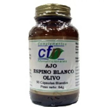 Cfn Ajo+Espino Blanco+Olivo 90 Cápsulas