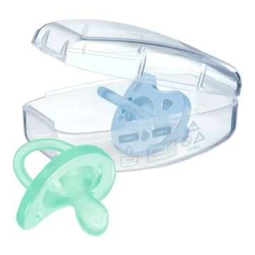 Chicco Chupete Physioforma Soft Azul 2-6 Meses , 2 unidades