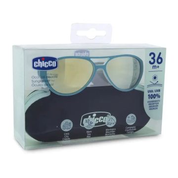 Chicco Gafas De Sol Lentes Espejo Verde 36M+ , 1 unidad
