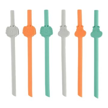 Chicco Set Pajitas De Colores 12M+ , 1 unidad