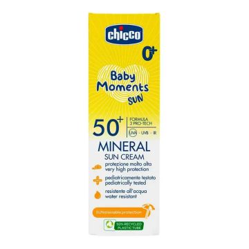 Chicco Sun Crema Mineral Spf 50+ , 75 ml