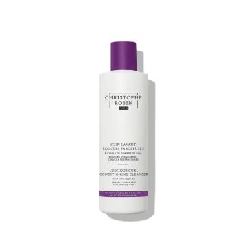 Christophe Robin Luscious Curl Conditioning Cleanser Con Aceite De Semillas DeChía (Cabello Ondulado A Rizado) , 250 ml