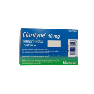 Clarityne 10 Mg 10 Comprimidos