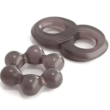 Classix Set 2 Anillos Pene Gris