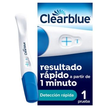 Clearblue Prueba de Embarazo con Detección Rápida, Resultado Desde Tan Solo 1Minuto, 1 Test