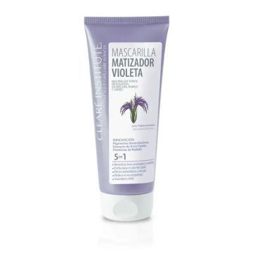 Clearé Institute Mascarilla Matizadora Violeta Cabello Rubio 200 Ml