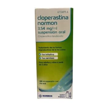 Cloperastina Normon Efg 3.54 Mg/ ml Suspension Oral 200 ml