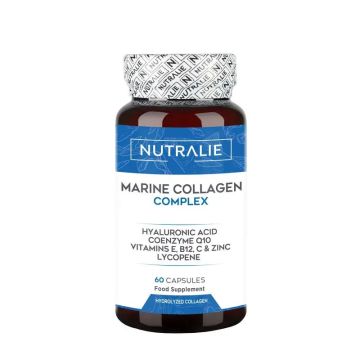 Nutralie Colágeno Marino Complex Ácido Hialurónico Piel  60 cápsulas