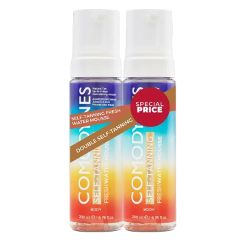 Comodynes Duplo Self Tanning Mousse, 2x200 ml
