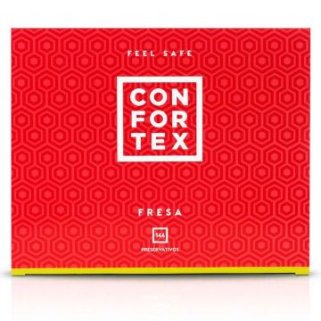 Confortex Preservativos Fresa Caja 144 Uds