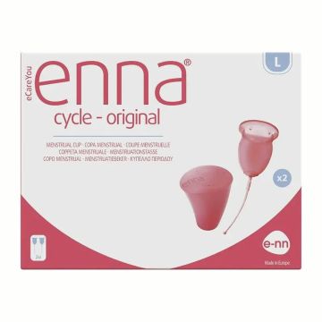 Enna Cycle Original Copa Menstrual Sin Aplicador, Talla L