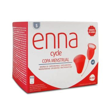 Enna Cycle Copa Menstrual Sin Aplicador, Talla S
