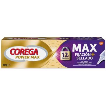 Corega Maximo Sellado Crema Fijadora, 40 gr