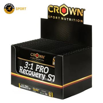 Crown Sport Nutrition 3:1 Pro Recovery Vainilla Monodosis , 14 x 50 gr