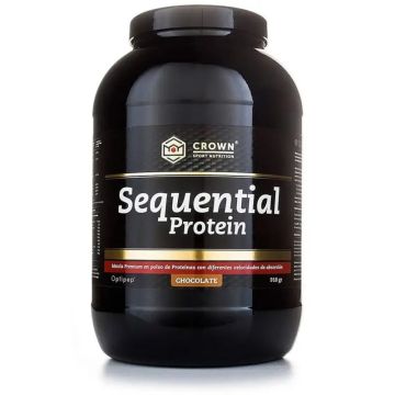 Crown Sport Nutrition Sequential Protein Chocolate (Recuperador Nocturno) , 918gr (34 porciones)