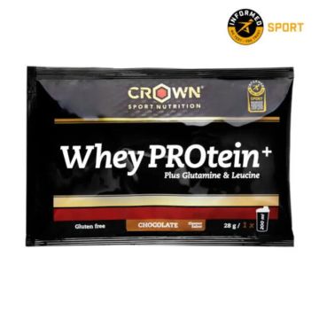 Crown Sport Nutrition Whey Protein + Chocolate Monodosis , 28 gr