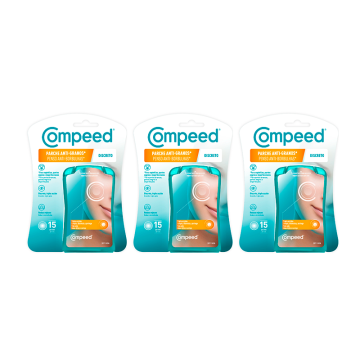 Compeed Triplo Anti-Granos Discreto , 3 x 15 unidades