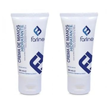 Farline Crema De Manos Hidratante, 2 unidades x 50 ml