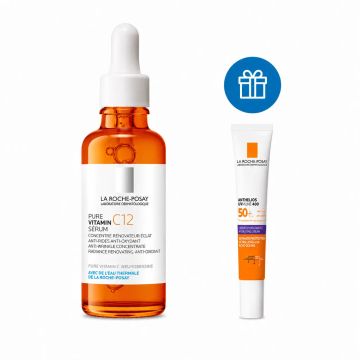 La Roche Posay Sérum Pure Vitamin C12 Antioxidante Y Antiarrugas, 30 ml