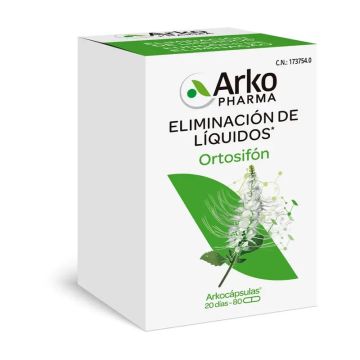 Arkopharma Arkocápsulas Ortosifón, 80 cápsulas