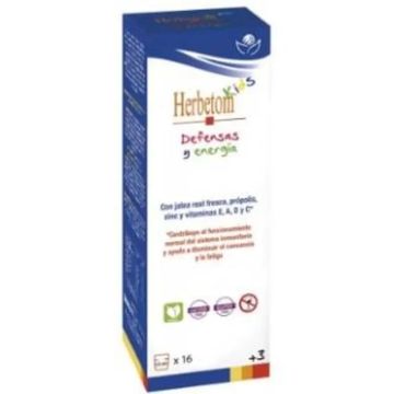 BioSérum Herbetom Kids Defensas Y Energia Jarabe 250Ml.