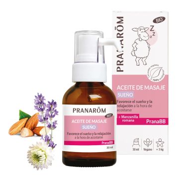 Pranarom PranaBB Aceite Masajes Sueño, 30ml