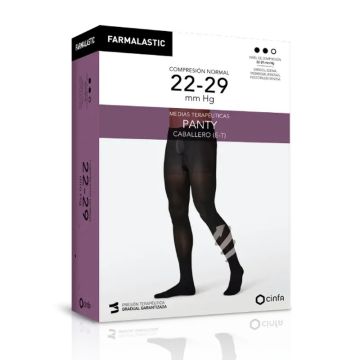 Farmalastic Panty Caballero Compresión Normal, Talla Grande