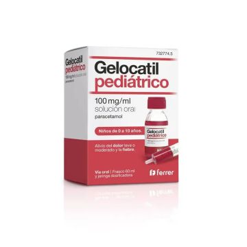 Gelocatil Pediátrico Solución Oral Frasco 100 mg/ml 60 ml