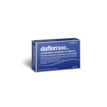 Daflon 500 mg 30 comprimidos Recubiertos