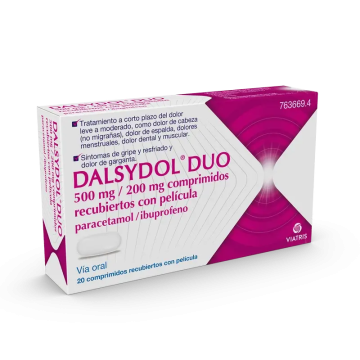 Dalsydol, 20 comprimidos