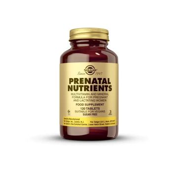 Solgar Nutrients Prenatales, 120 comprimidos