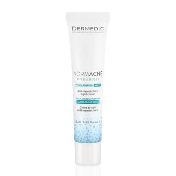 Dermedic Normacne Crema De Noche Anti-Imperfecciones, 40 ml