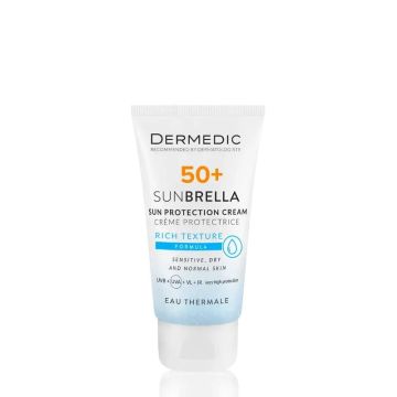 Dermedic Sunbrella Fluido Ultraligero Spf 50+ Piel Seca Y Normal, 40 ml