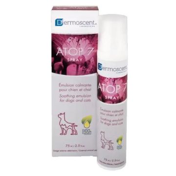 Dermoscent Atop 7 Perro Gato Spray, 75 ml