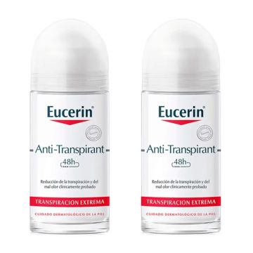 Eucerin Duplo Antitranspirante Roll On, 2X50 ml
