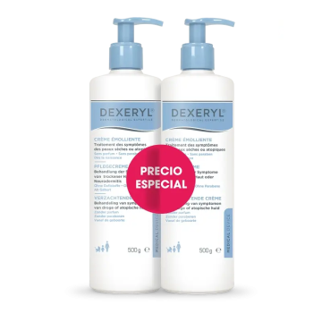 Dexeryl Kit Duo Crema Emoliente , 500 gr