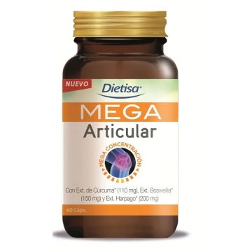 Dietisa Mega Articular, 60 Cápsulas