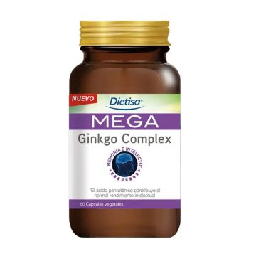 Dietisa Mega Ginkgo Complex, 60 Cápsulas
