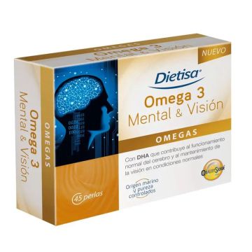 Dietisa Omega 3 Mental & Vision  45 perlas